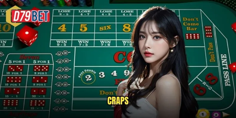Đắm Chìm Trong Trò Chơi Xúc Xắc Craps Tại d79bet 1 Craps
